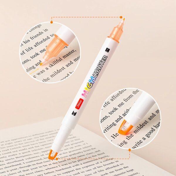 JiMiao Double Headed Visible Window Highlighters Markers Set