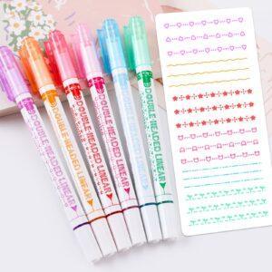 JiMiao Coloring Marker Curve Roller Pen