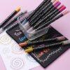 JiMiao Double-Headed Acrylic Metal Coloring Markers Set