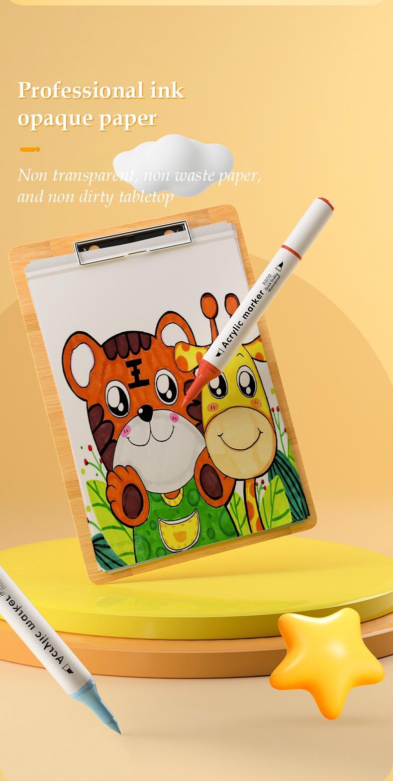 JiMiao Double Headed Children'S Painting Pen