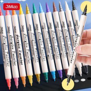 JiMiao Double-headed Acrylic Markers Set