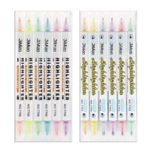 Double-Headed Highlighter Markers Set