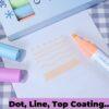 Colorful Handmade Adhesive Markers Set