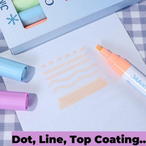 Colorful Handmade Adhesive Markers Set