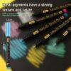 JiMiao Soft-Head Coloring Metal Marker Pen Set