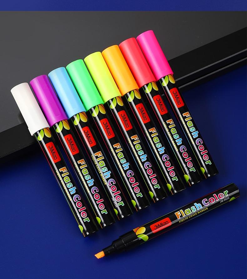 Product show-JiMiao Flash Color Markers Set