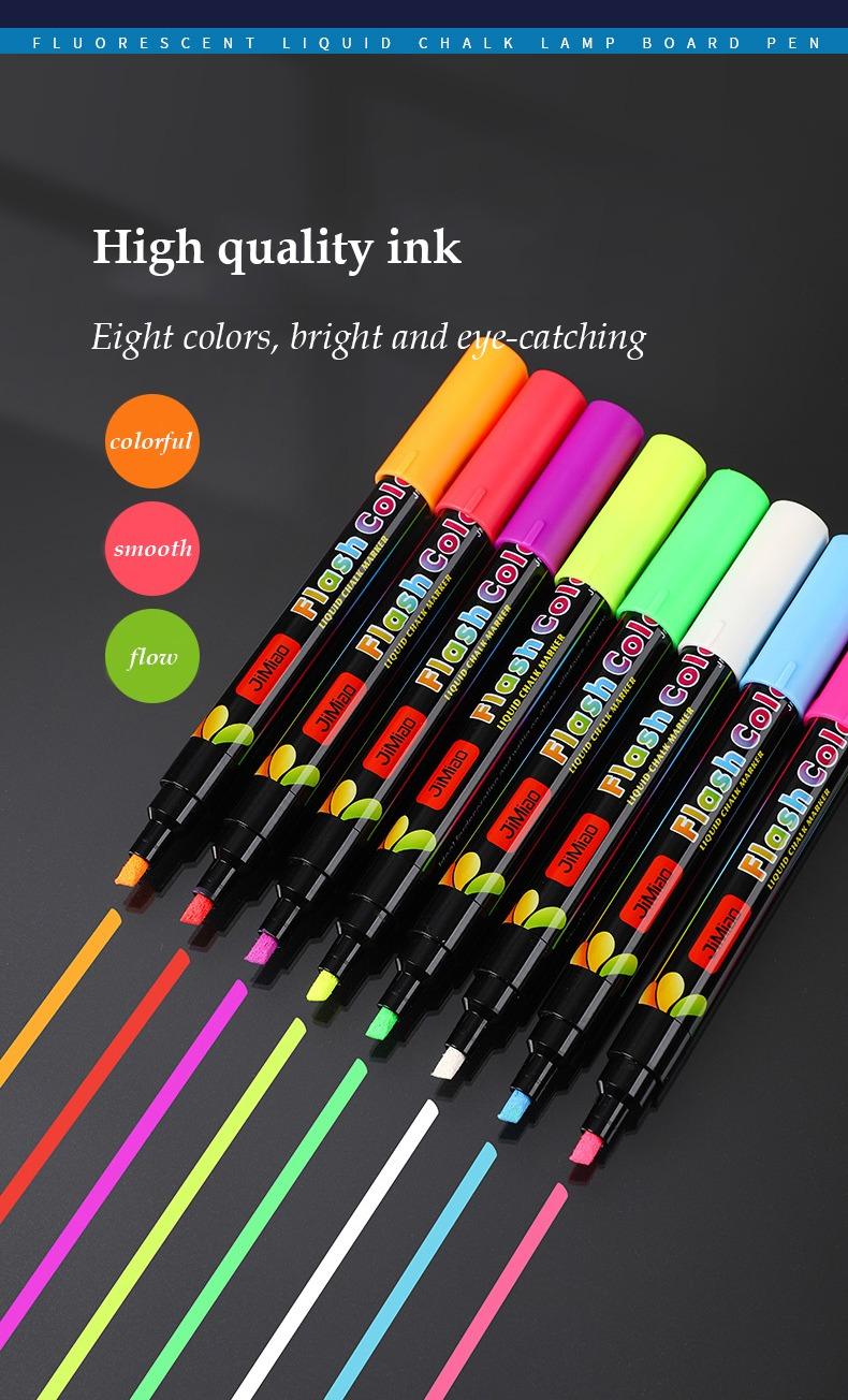 High quality ink-JiMiao Flash Color Markers Set