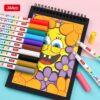 JiMiao Valve Acrylic Coloring Marker Pen Set